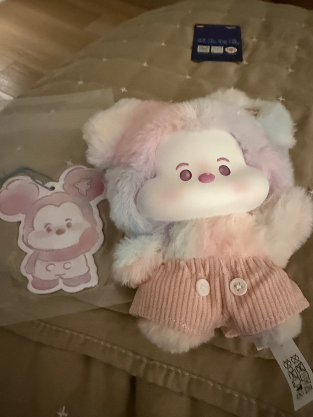 Miniso x Disney Mickey Head in the Clouds Vinyl Plush Pendant